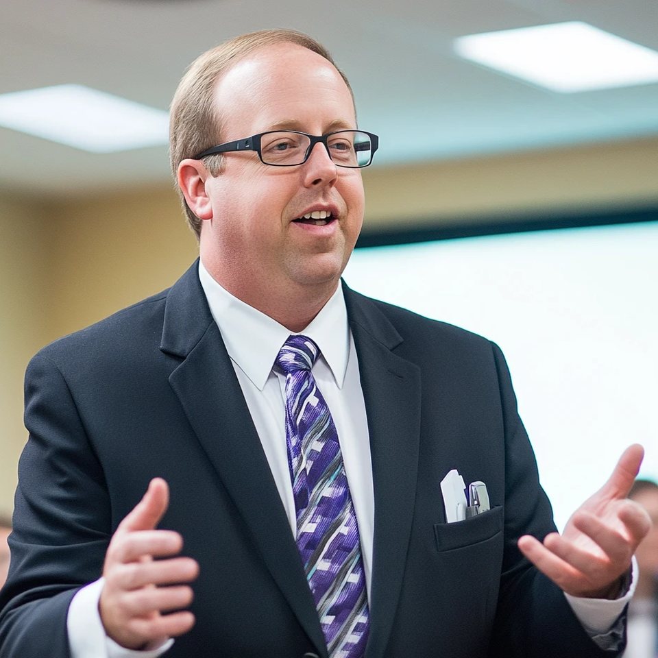 Dr. Greg Watson presenting